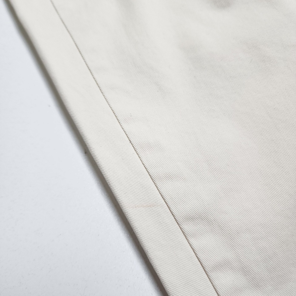 Banana Republic Factory Womens Authentic Chino Pleated Crop‎ Pants Size 8 Stone - Picture 14 of 15
